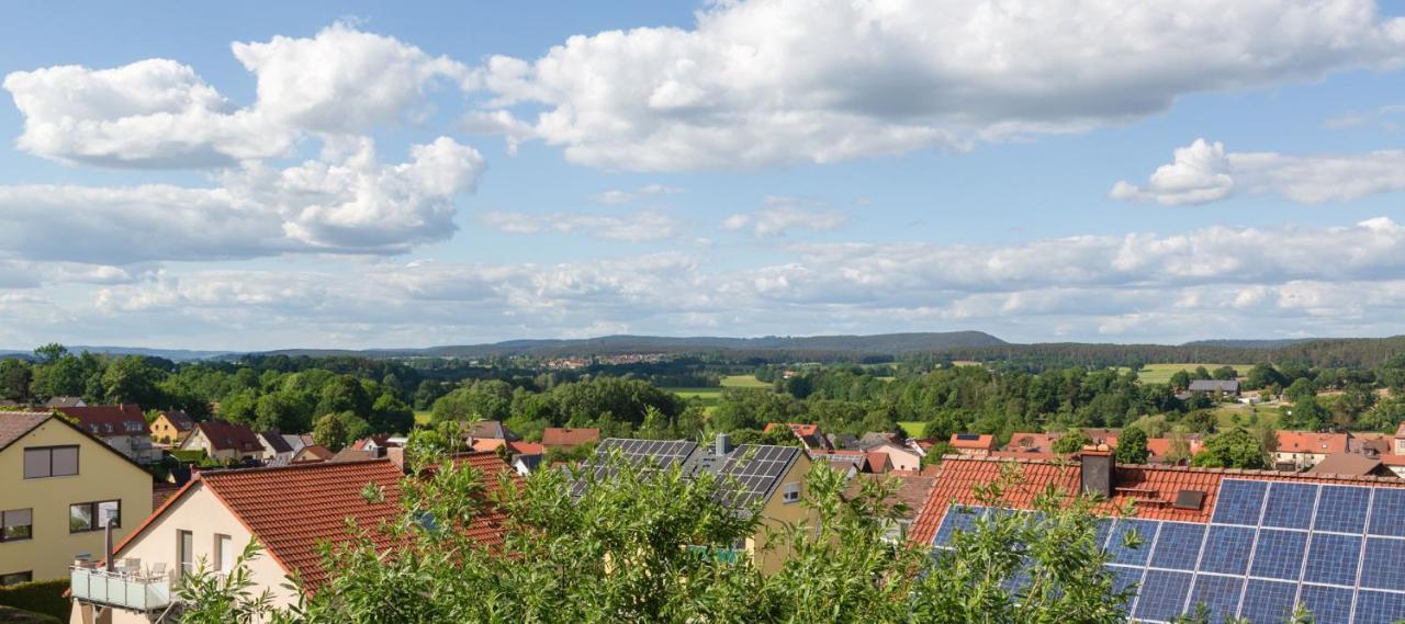 Ferienwohnung Rotmainblick Heinersreuth Bagian luar foto